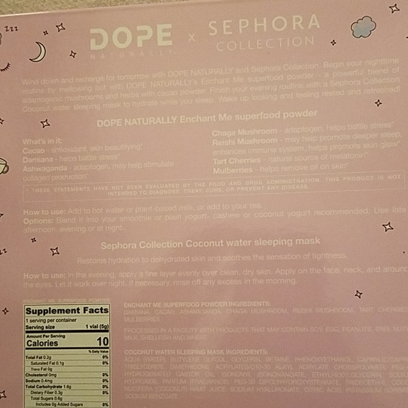 Sephora and Dope combo set. - Picture 2 of 2